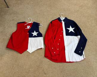 Vest XL and shirt Large 