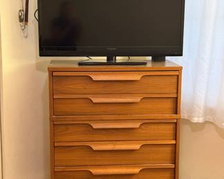 Mid Century Tall Dresser