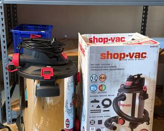 New shop vac