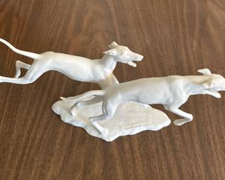 Greyhounds, signed G. Bochmann