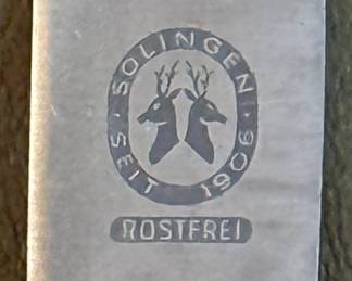 Solingen Seit, 1906, Rostfrei knives