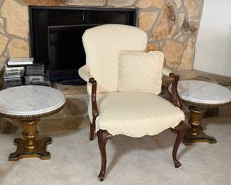 Queen Anne style side chair