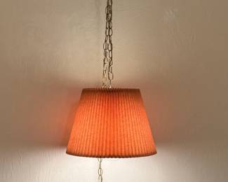 Hanging pendant lamp
