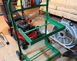 Recycle bin cart