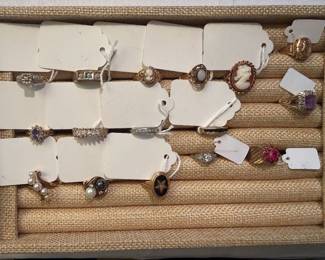 10k and 14 k gold rings