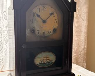 Sessions reverse on glass clock