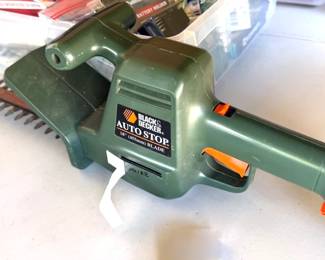 Black + Decker hedge trimmer