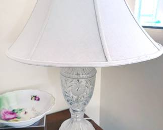 Crystal glass lamps