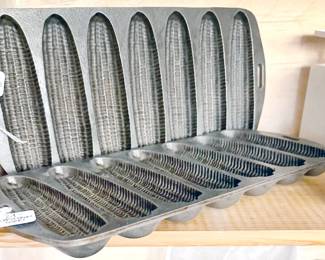 Vintage cast iron cornbread molds