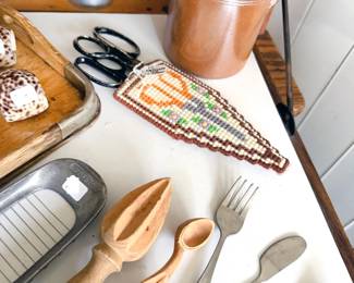 Vintage kitchen items