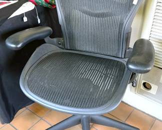 High-backed office chair