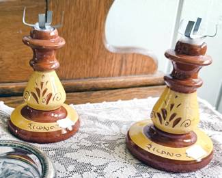 Vintage candlesticks