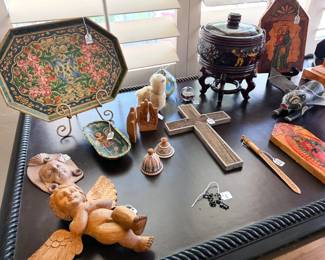 Religious iconography + decor