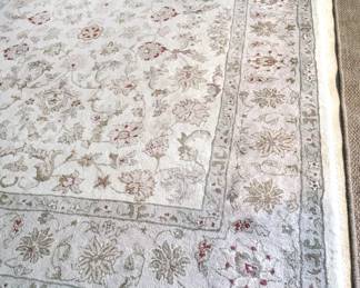 Assorted atelier-made Indian wool rug