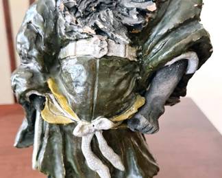 Ceramic figure of Asian man