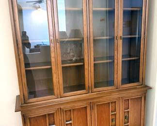 Mid-century modern china cabinet