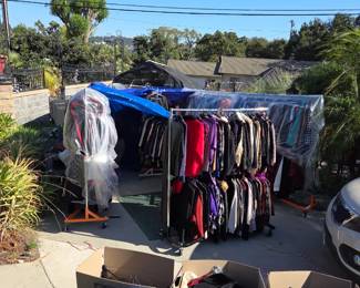 Massive amount of clothes, 15 racks