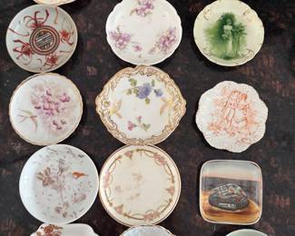 Vintage butter pat dishes