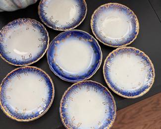 Vintage butter pat dishes