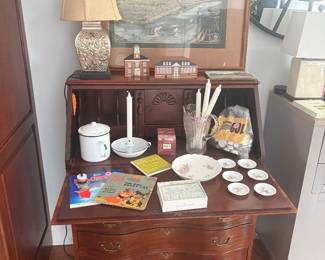 Artwork, vintage and modern decor