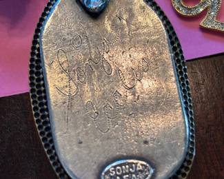 Signed Sonja Lea pendant