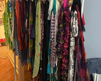 Some of our scarves.