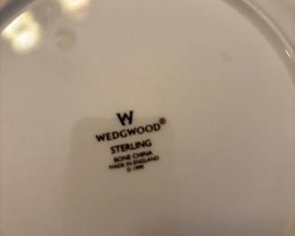 One of many sets of china