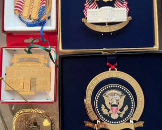 White House & Patriotic Ornaments