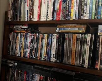 TONS of DVDs--Sci Fi, PBS Series, Classic Movies, Kids Selections