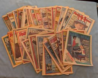 Vintage Rolling Stone Newpapers