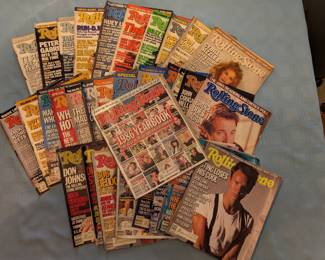 Vintage Rolling Stone Magazines