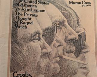 One of Many Vintage Rolling Stone Newspapers