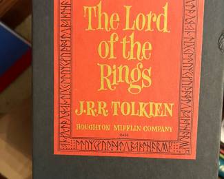 Vtg Lord of the Rings Trilogy Book Set