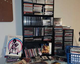 Numerous CDs of various genres--Christmas Music, Classical, Ballet