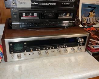 Pioneer Receiver, Technics Tape Deck, Equalizer
