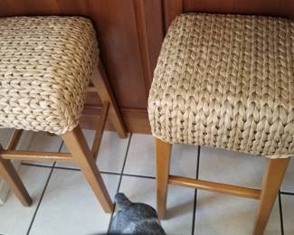 Pottery Barn bar stools 