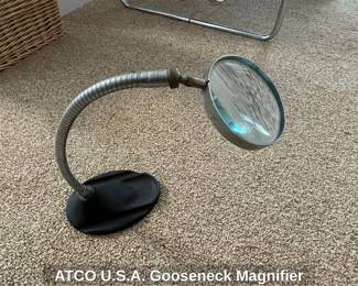 ATCO U.S.A. Gooseneck Magnifier