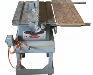 Vintage Beaver Power Tools Table Saw Rockwell Manufacturing Co. of Canada