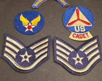Collection of WWIIera US Army Air Forces Insignia Patches