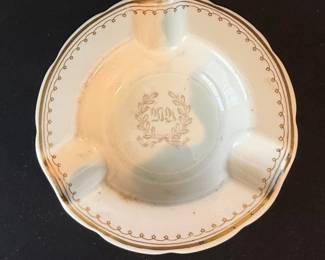 Vintage WaldorfAstoria Hotel Ashtray by Lamberton Scammell