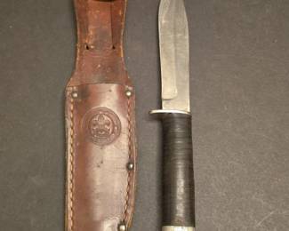 Vintage Boy Scouts of America Official FixedBlade Knife