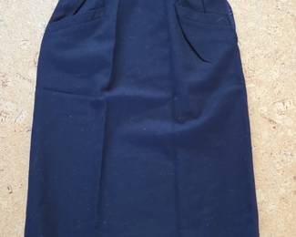 Vintage DAKS London Wool Skirt