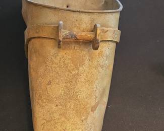 Vintage Industrial Elevator Conveyor Bucket