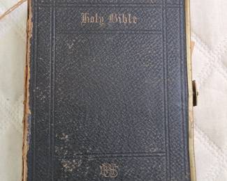 British and Foreign Bible Society Pocket Bible with Presentation Plate