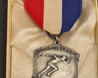 Long Island Interscholastic Meet Broad Jump Medal