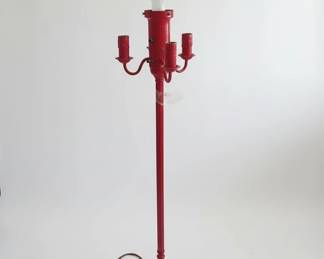 Vintage Arm Candelabra Floor Lamp