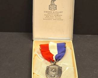 Dieges Clust South Shore Broad Jump Medal