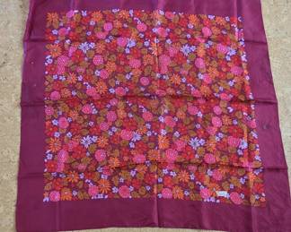 Vintage Liberty of London Floral Silk Scarf