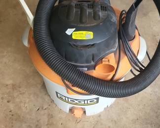 RIDGID Gallon . Peak HP Wet or Dry Shop Vacuum