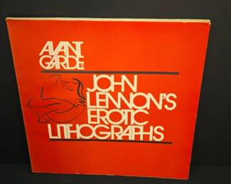 Avant Garde Magazine Issue John Lennons Erotic Lithographs
